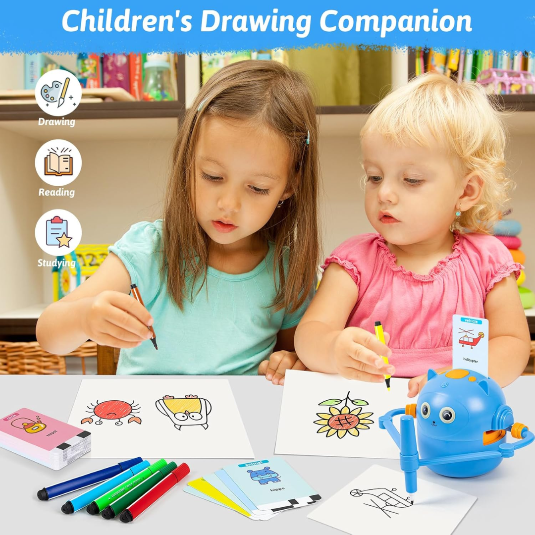 Creative Learning Cat – 100+ Drawing Cards